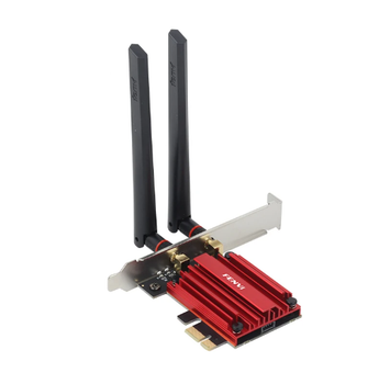 Мережева карта WiFi+Bluetooth Fenvi 6E PCE-AXE3000. Wifi 2.4G/5G/6G, Bluetooth 5.3 (Intel AX210)