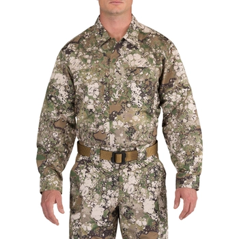 Рубашка тактическая 5.11 Tactical GEO7™ Fast-Tac™ TDU® Long Sleeve Shirt L Terrain