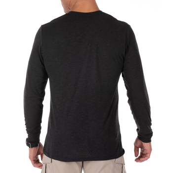 Реглан 5.11 Tactical Triblend Legacy Long Sleeve Tee 2XL Black Heather