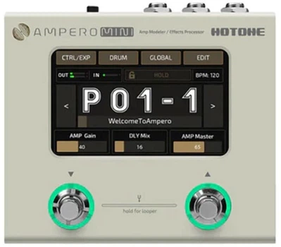 Процессор эффектов Hotone Audio Ampero Mini Vanilla