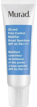 Krem do twarzy Murad Blemish Control Oil And Pore Control Mattifier Broad Spectrum SPF 45 50 ml (0767332809328)
