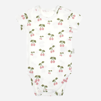 Дитяче боді-футболка для новонароджених дівчаток Nicol 204095 68 см Біле (5905601020974)