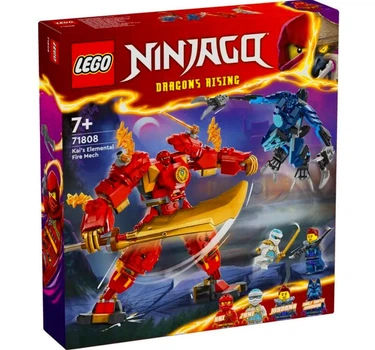 Конструктор LEGO NINJAGO Робот огненной стихии Кая 322 детали (71808)