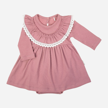 Дитяче боді-сукня для новонароджених дівчаток Nicol 204160 62 см Рожеве (5905601021636)