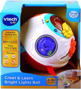 Інтерактивний м'яч Vtech Baby Cravl and Learn со звуками и музыкой (5766184126985)