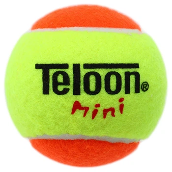 Мяч для большого тенниса TELOON KIDS MINI Stage-2 48 шт. Оранжевый/Салатовый