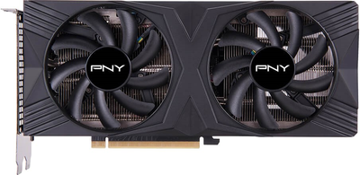 Відеокарта PNY PCI-Ex GeForce RTX 4070 Super VERTO Dual Fan OC 12GB GDDR6X (192bit) (2490/21000) (1 x HDMI, 3 x DisplayPort) (VCG4070S12DFXPB1-O)