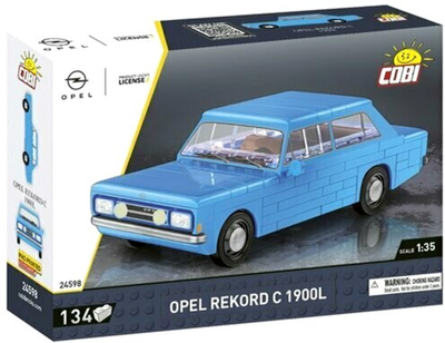 Klocki konstrukcyjne Cobi Opel Rekord 134 elementy (5902251245986)