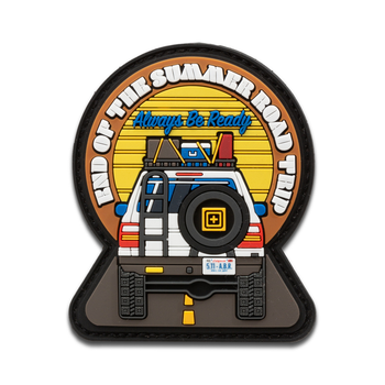 Нашивка 5.11 Tactical Overlander Sunset Patch Yellow