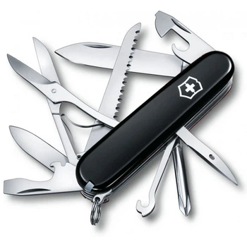 Складаний швейцарський ніж Victorinox Deluxe Tinker Black 15 in 1 Vx14713.3