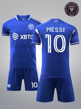 Форма футбольная детская Messi (Мессі) 10 Інтер Майямі (Inter Miami) 2024, 22- 125-135, синяя