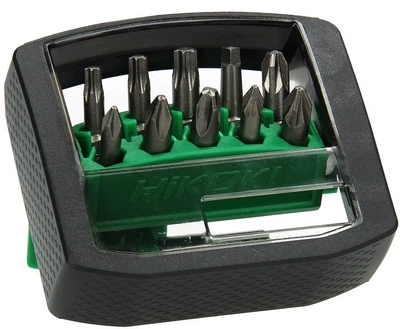 Набор бит 25 мм 11 шт. с магнитным битодержателем 1/4" HiKOKI 4100311