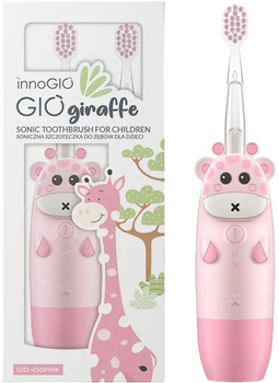 Електрична зубна щітка Innogio GIOgiraffe GIO-450PINK (5903317816676)