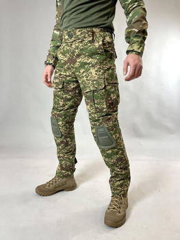 Військові брюки Tactic Хижак Ріп-стоп, (тактичні штани з наколінниками) піксель 46