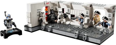 Zestaw klocków Lego Star Wars Wejście na pokład statku kosmicznego Tantive IV 502 elementy (75387)