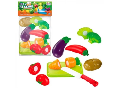 Овочі на липучках Що є на кухні, Fun Game (8 ел.), 65270
