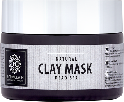 Глиняна маска для обличчя Formula H Acne Dead Sea Clay Mask 50 мл (5715284301129)