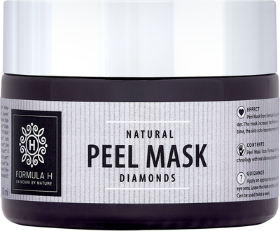 Żelowa maska do twarzy Formula H Natural Diamonds Peel Mask 50 ml (5715284300207)