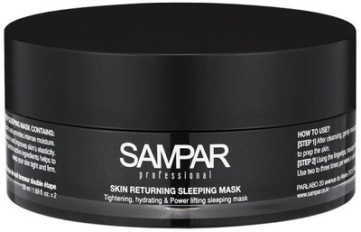 Maska do twarzy SAMPAR Skin Returning Sleeping Mask 2 in 1 2 x 50 ml (3443551144101)