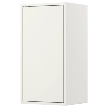 Шафа з дверцятами і 1 полицею IKEA ЕКЕТ, біла, 35x35x70 см, 903.339.38