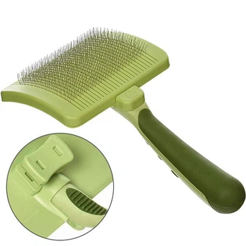 Пуходерка-самоочистка для собак і котів Safari Self-Cleaning великий, 11,5×8,5 см
