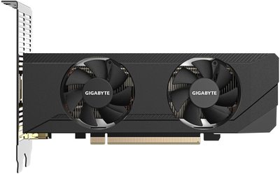 Видеокарта Gigabyte PCI-Ex GeForce RTX 3050 Low Profile OC 6GB GDDR6 (96bit) (1477/14000) (2 х HDMI, 2 x DisplayPort) (GV-N3050OC-6GL)