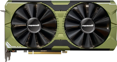 Видеокарта Manli PCI-Ex GeForce RTX 4070 Super 12GB GDDR6X (192bit) (2475/21000) (1 x HDMI, 3 x DisplayPort) (N6934070SM25920)