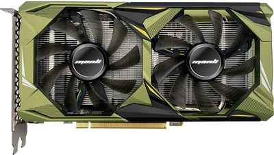 Видеокарта Manli PCI-Ex GeForce RTX 4060 Twin 8GB GDDR6 (128bit) (2460/17000) (1 x HDMI, 3 x DisplayPort) (N72740600M25601)