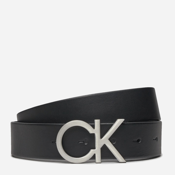 Ремінь чоловічий з натуральної шкіри Calvin Klein K50K506849-BAX 95 см Чорний (8719856814076)