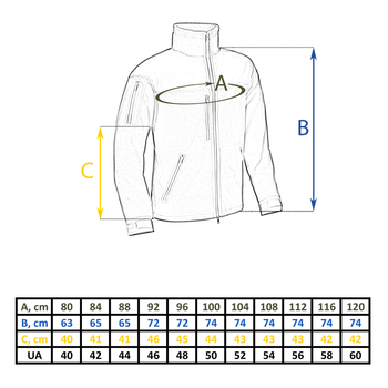 Куртка Vik-Tailor SoftShell з липучками для шевронів Multicam, 50