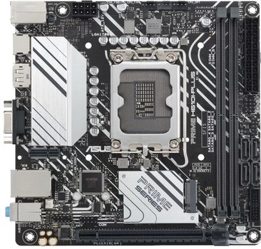 Материнська плата Asus PRIME H610I-PLUS-CSM (s1700, Intel H610, PCI-Ex16)