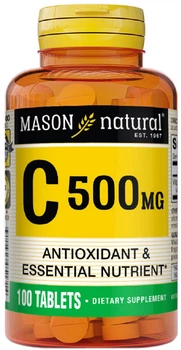 Витамин C Mason Natural 500 мг 100 таблеток (311845051714)