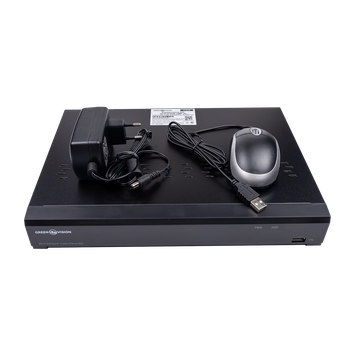 IP відеореєстратор 8-канальний 12MP NVR GreenVision GV-N-I016/08 (A)