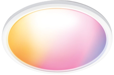 Lampa sufitowa LED WIZ SuperSlim smart ceiling lamp RGB 22 W 42.3 cm biała (8720169072619)