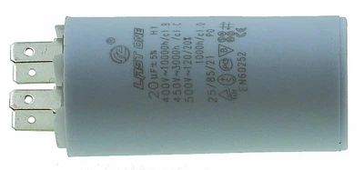 Конденсатор Last One 20мкф клеми HY1 CBB-60H (35*70мм), арт.кон307