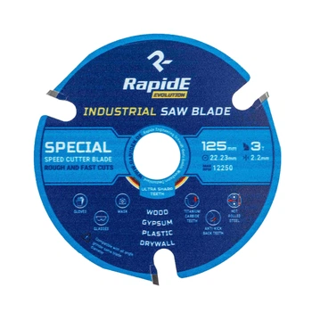 Дискова пила RapidE Basic Series по дереву 125 х22.23х3T (НФ-00001762-13)