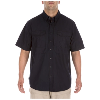 Сорочка тактична з коротким рукавом 5.11 Stryke ™ Shirt - Short Sleeve XS Dark Navy