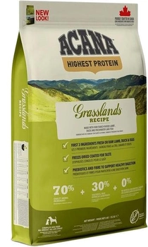 Сухий корм для дорослих собак Acana Grasslands Highest Protein 6 кг (0064992542603)