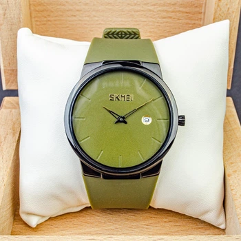 Женские часы Skmei 1509 AG Army Green