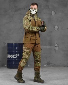 Тактичний весняний костюм Гірка 7.62 Tactical XL койот+мультикам (86279)