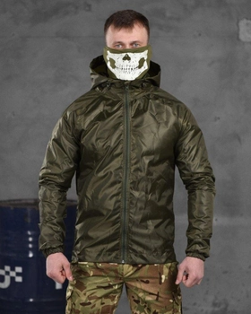 Тактична чоловіча куртка дощовик 3XL олива (16305)