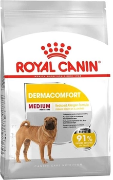 Сухий корм для собак з алергією Royal Canin Medium Dermacomfort 12 кг (3182550928526)