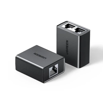 Мережевий спліттер розгалужувач RJ45 UGREEN CM210 Black 2 шт (50923)