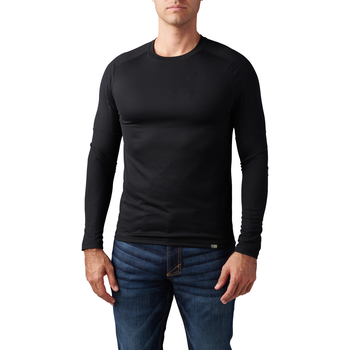 Термореглан 5.11 Tactical Tropos Long Sleeve Baselayer Top Black XL (40183-019)