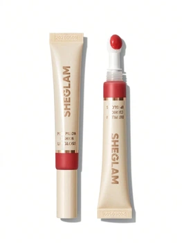 Зеркальный блеск для губ с губчатым аппликатором Sheglam POUT PILLOW CUSHION LIP GLOSS Beauty Sleep, 10 г