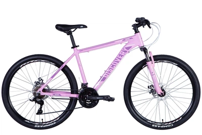 Велосипед алюминий 26" Discovery BASTION AM DD рама-18" розовый 2024