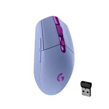 Мышка Logitech G305 Lightspeed Лиловая (910-006022LIC) 231178