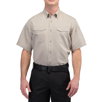 Сорочка тактична 5.11 Tactical Fast-Tac Short Sleeve Shirt Khaki 2XL (71373-055)