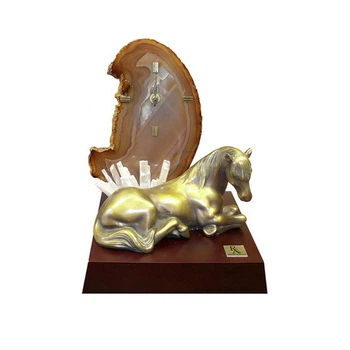 Часы-фигура Лошадь h-27,5 см, (244034)
