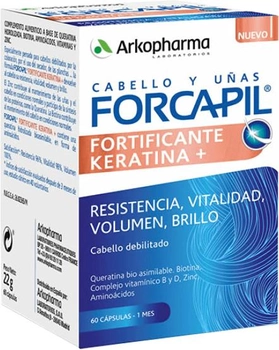 Suplement diety Arkopharma Forcapil Fortifying Keratin 60 szt (3578830113216)